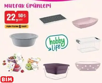 HOBBY LİFE MUTFAK ÜRÜNLERİ
